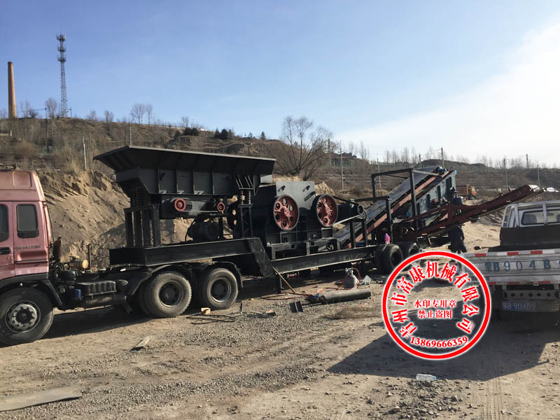 移動(dòng)式破碎站