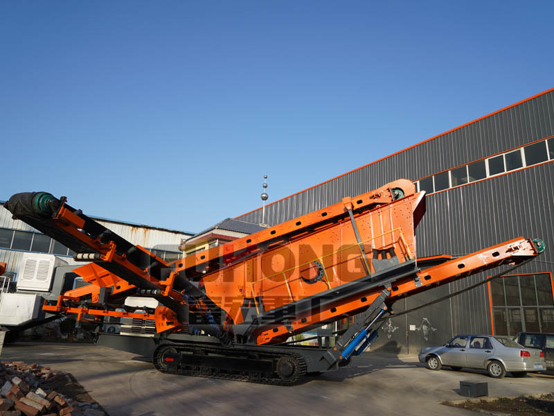 履帶移動式破碎站 履帶移動式破碎站